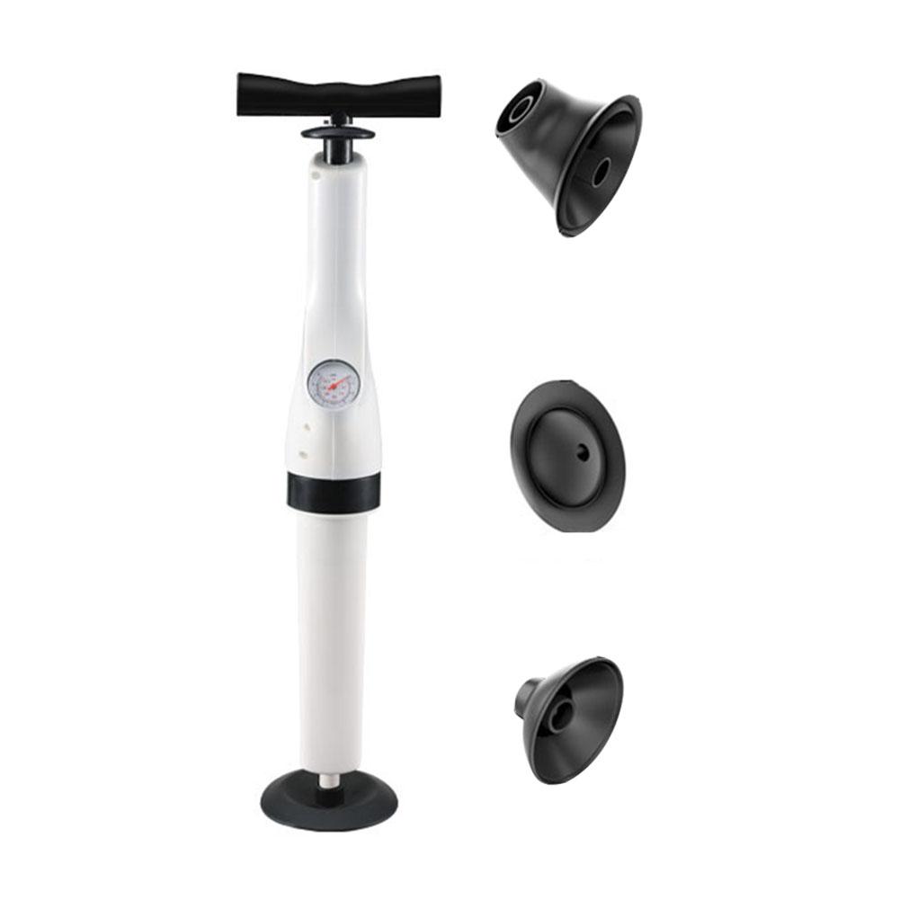 Portable Inflatable Pipe Clogged Remover Sewer Toilet Plungers Dredge Home One Shot Kitchen Floor Blaster Air Drain Cleaning Too