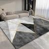 Nordic Light Luxury Geometric Carpet for Living Room Large Area Soft Easy Cleaning Rugs for Bedroom Decor Cloakroom Floor Mat