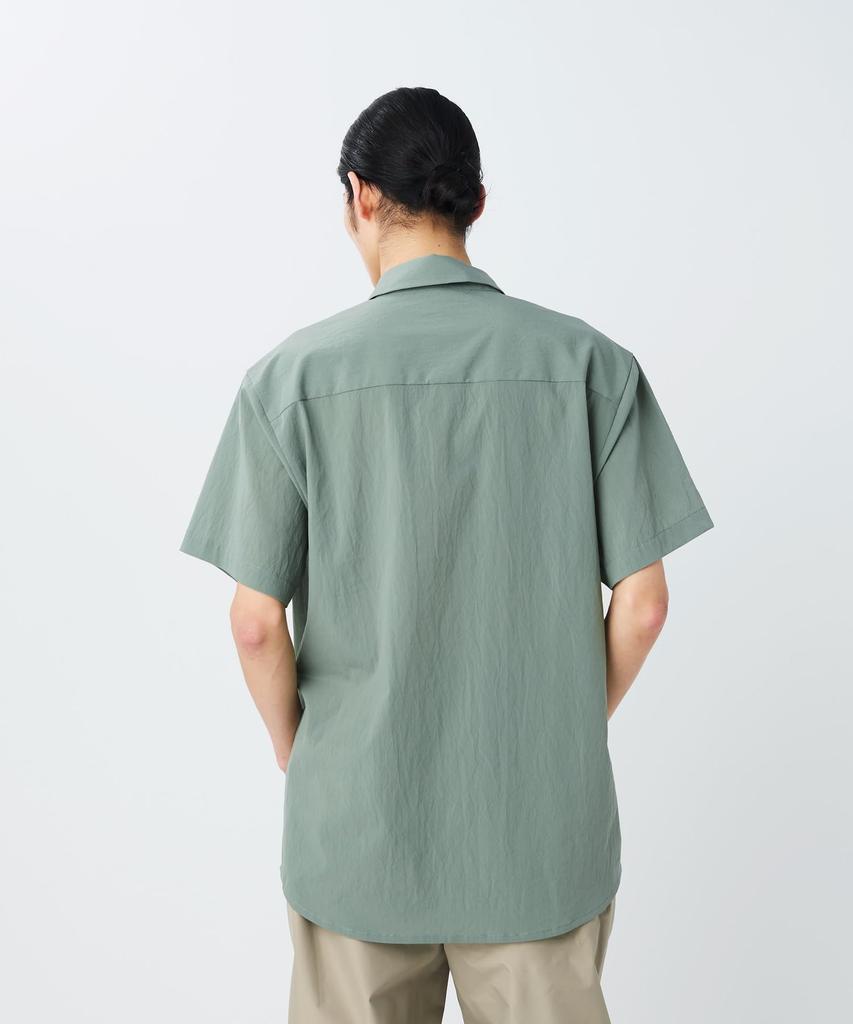 Breathable Quick Dry Shirt Tops Shirt Short Sleeve BLACK M [Snow Peak] S/S SH-26SU008 Men's Women's