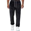 New Casual Solid Color Solid Color Warm Straight Pants Men's Trousers