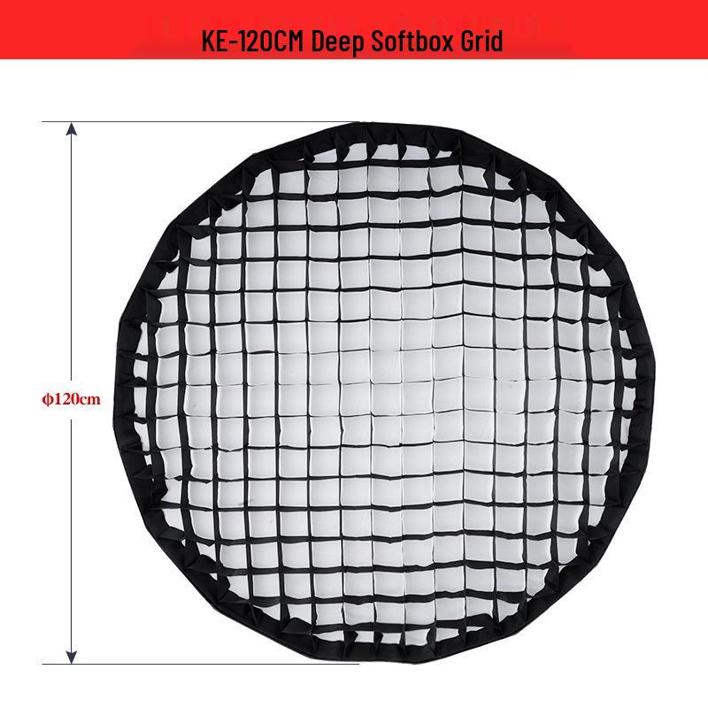 8-Sided Quick-Release 90/120cm Deep Parabolic Softbox for Photography and Video Lighting