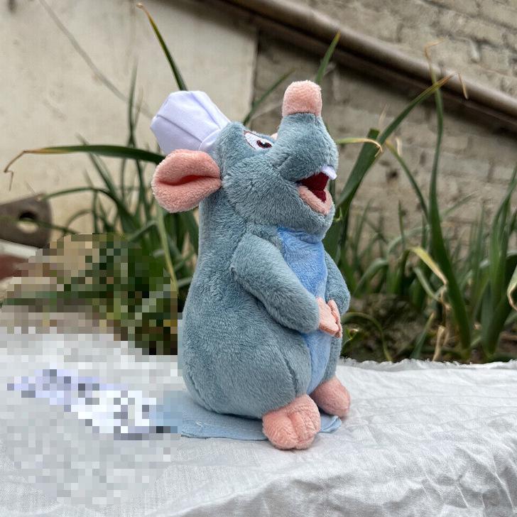 Adorable Ratatouille Plush Toy with Shoulder Magnet & Free Shipping