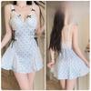 Lace Sleepwear Set For Women With Chest Padding And Vneck For Home And Lounge Use