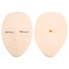 Eyelash Extension Mannequin Head with Replaceable Eyelids Soft Touch Lash Practice Mannequin Face