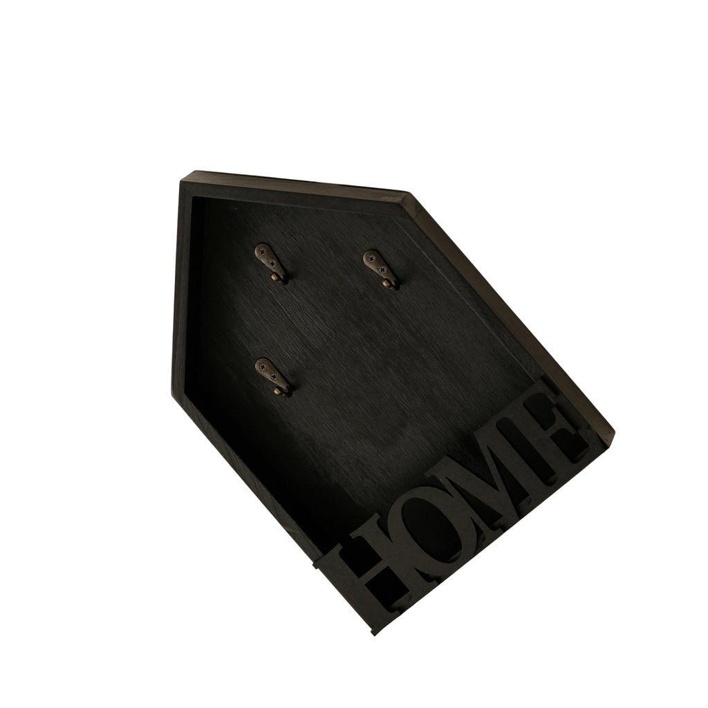 Modern Wood And Metal Key Rack Wall Mounted Entryway Storage Solution With Multiple Hooks Practical Key Holder