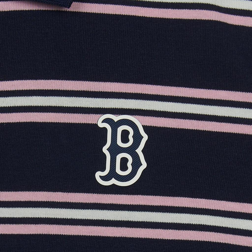 New MLB Boston Red Sox T Shirt Women's Navy Blue 3FPQV0253-43NYS