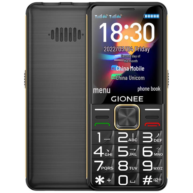 Gionee L17 Plus 4G Telefono a Funzionalità Avanzate per Anziani (Versione NC)