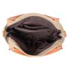 Canvas Shoulder Bag Ladies Handbag Contrast Color Bag Striped Fashion Retro Large-capacity One-shoulder Messenger Bag