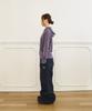 Tansanmageunesyum Juyoung X Carbonated Cotton Wide Star Stud Pants (Navy)