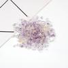 Hisenlee 500G Natural Crystal Aquarium Gravel Rocks Tumbled Crushed Stones Fountain Vase Planters Decorative Christmas New Year