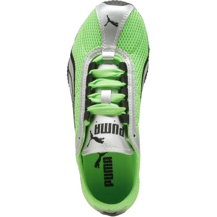 Puma H Street Breathable Low Top Kids Lifestyle Shoes Green Silver Kids' 406213-01