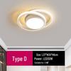 Nordische LED Deckenleuchte für Halle, Garderobe, Treppenhaus, Balkon und Flur