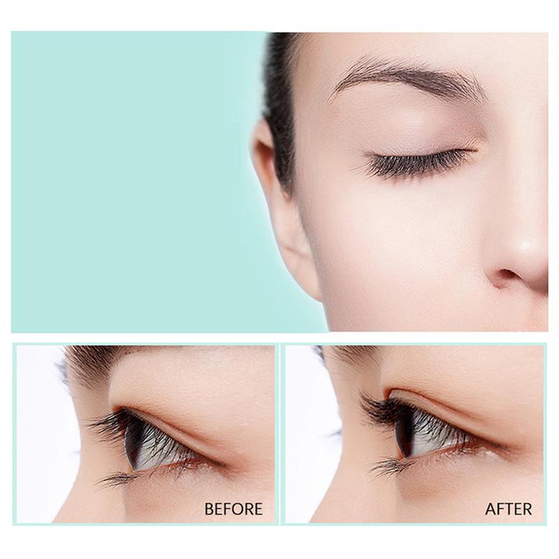 

Portable Heated Electric Natural Curling Eyelash Curler Eyelash Care Tools чорний
