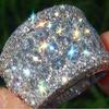 Exquisite Eight Hearts & Arrows Zircon Ring - European/American Fashion R5616