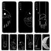 Couple Aesth Sun Moon Case For Samsung A16 A14 A12 A22 A32 5G A34 A42 A52 A54 A50 A70 A30 A40 A20E A10S A20S A02S A04S A06 Cover