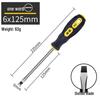 Conjunto de Chaves de Fenda Magnéticas de Grau Industrial - Phillips e Fenda