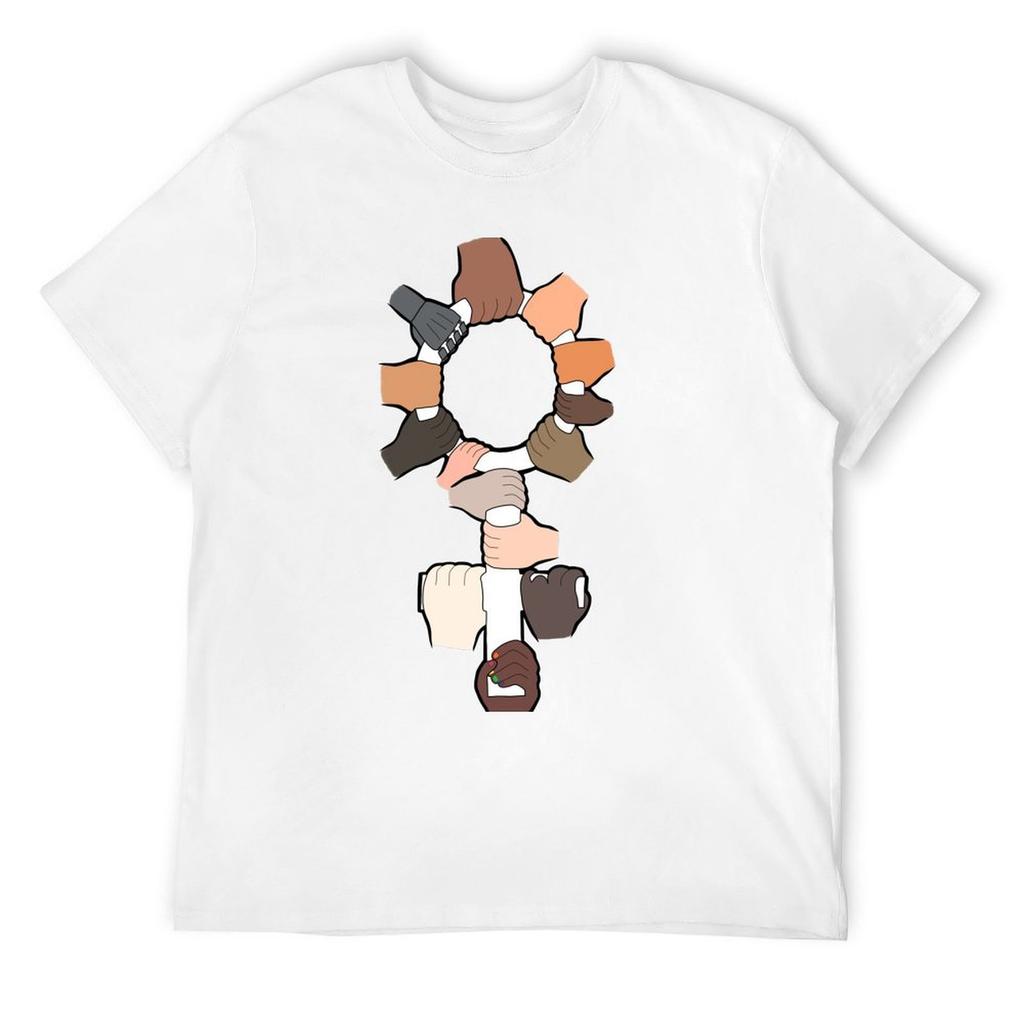 Intersectional Clear T-Shirt anime clothes street wear t shirt for men