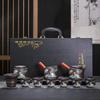 JANLA Zisha Kung Fu Tea Set with Side Handle Pot