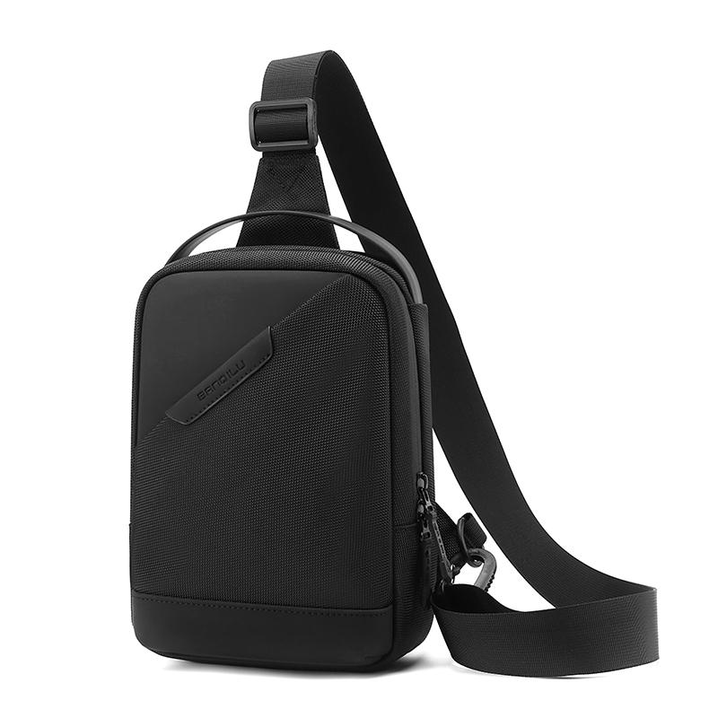 Bag Waterrepellent Chest Multifunctional Mens Shoulder Bag Outdoor Lightweight Crossbody Bag