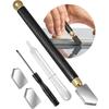 TC-17 Professional Glass Cutting Wheel Glass Cutting Hand Tool Glass Cutter Ceramic Tile Cutter TC-17 B Toyo Type Metal Handle