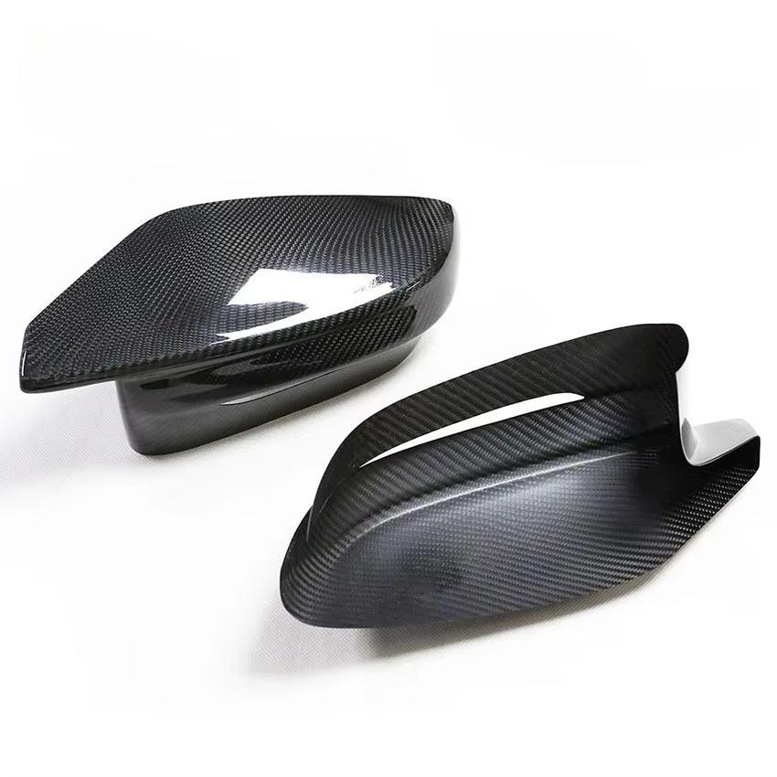 High Quality Dry Carbon Fiber Rear Mirror Housing Cover for BMW G80 G82 G87 M2 M3 M240 Side Mirror Shell Trim