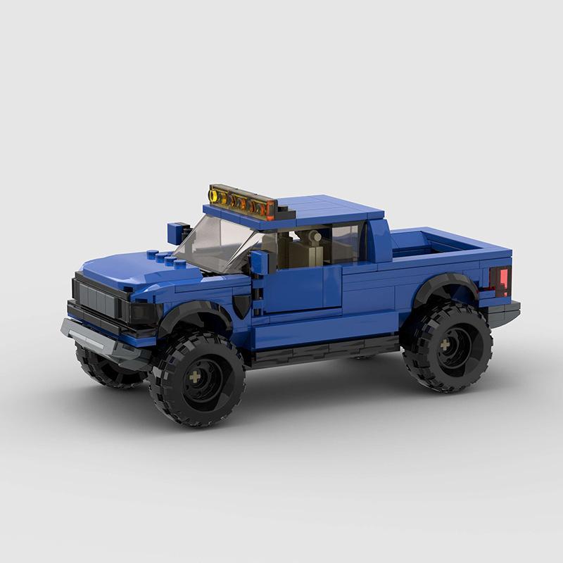 Creative MOC Car City Racing Vehicle Retro Speed Car Rally Building Blocks Bricks Ornament Toys For Kids Adults Birthday Gifts