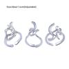 Ring Girl Korean Tail Rings Protective Nail Rings Finger Nail Rings Rings Sets Women Opening Rings