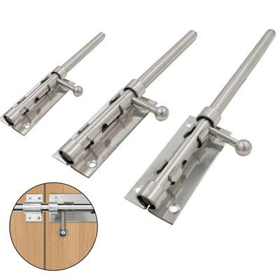 Door Bolt Lock Stainless Steel Door Bolt Latch For Home Hardware Bathroom Toilet Shed Gate Safety Door Bolt Window Catch Lock