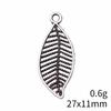 NewArrivals Charm Italian Bracelet Leaf Charms Pendant Women's Clothing Man Pendant