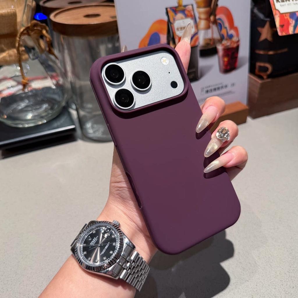 Antibakteriell Fleckenabweisend Flüssigsilikon Magnetisch Handyhülle Premium Touch Kamera Schutzhülle für iPhone 18 17 16 15 Pro Max