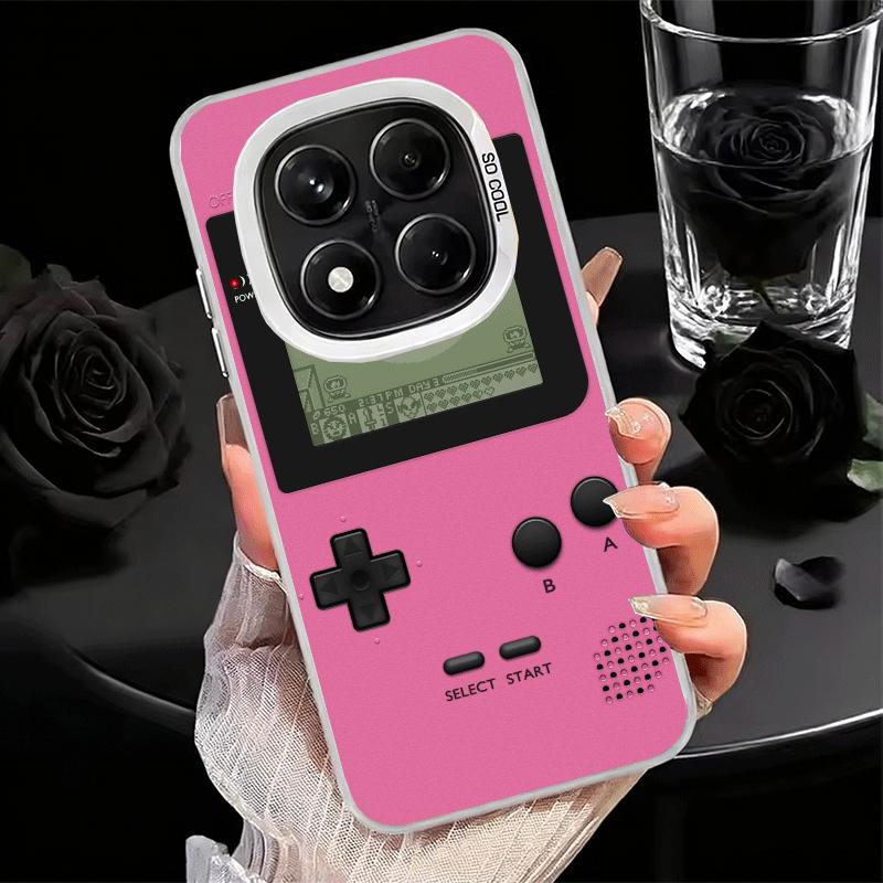 Game Console Trend Pattern Shockproof Phone Case for Xiaomi Redmi Note 15 14 13 12 Pro Plus 11 11S 11T 5G Cover Anti Fall Fundas