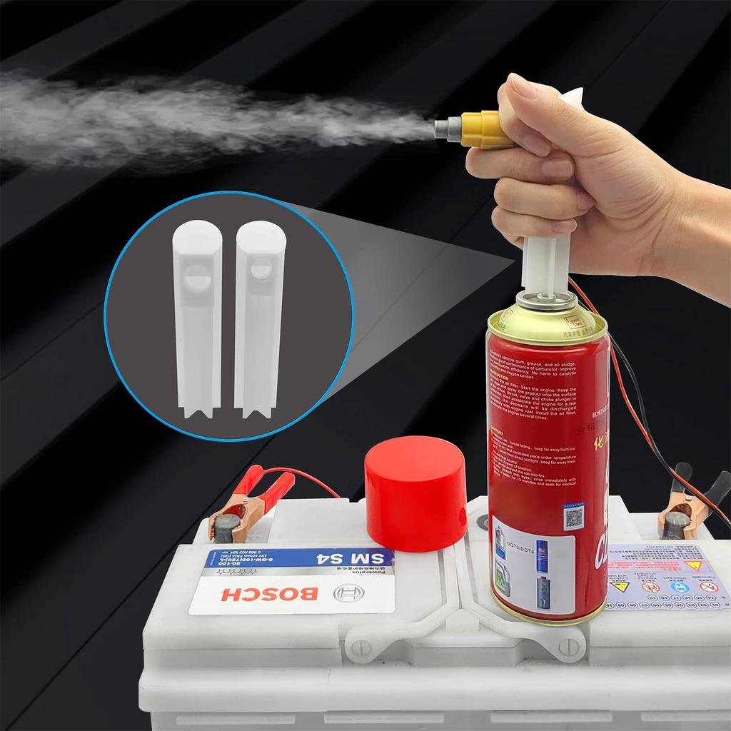 ZKTOOL Fuel Injector Tester and Kit, Adapter DIY Cleaning Tool, Test 2