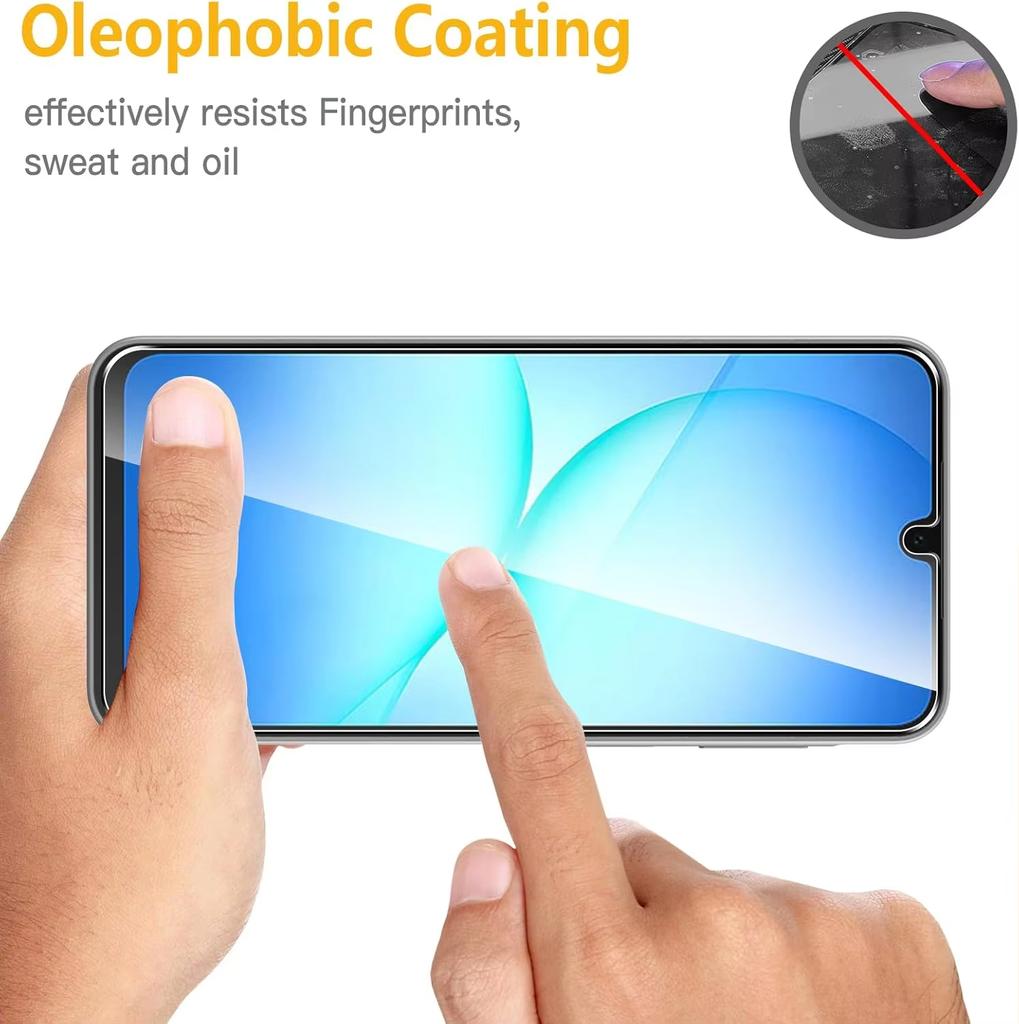3pcs For Galaxy A07 Full Cover Tempered Glass For Samsung Galaxy A07 4G A07 5G Screen Protector Glass Film