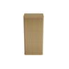 Wall-Mounted Storage Cabinet, Wall Cabinet for Bathroom In Oak Color, Wall-Hanging Bathroom Cabinet with Groove Design for Small Spaces