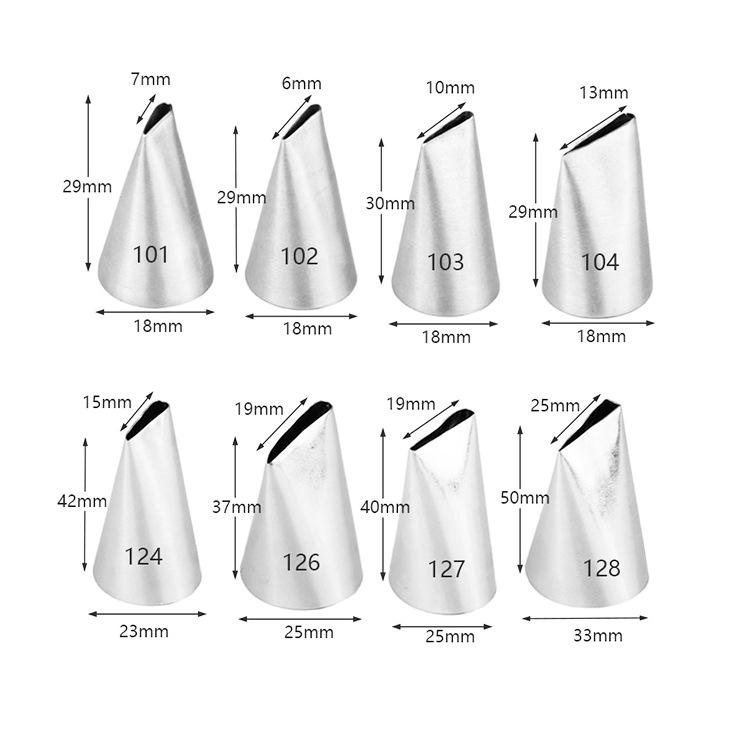 

Насадка из нержавеющей стали для украшения лепестков роз для самостоятельной выпечки