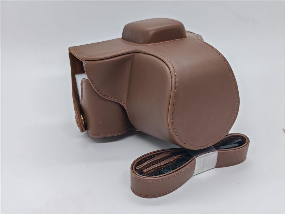 

Чехол-сумка из искусственной кожи для камеры Olympus EPL7 EPL8 EPL9 E-PL7 E-PL8 E-PL9, чехол для всего корпуса с ремешком