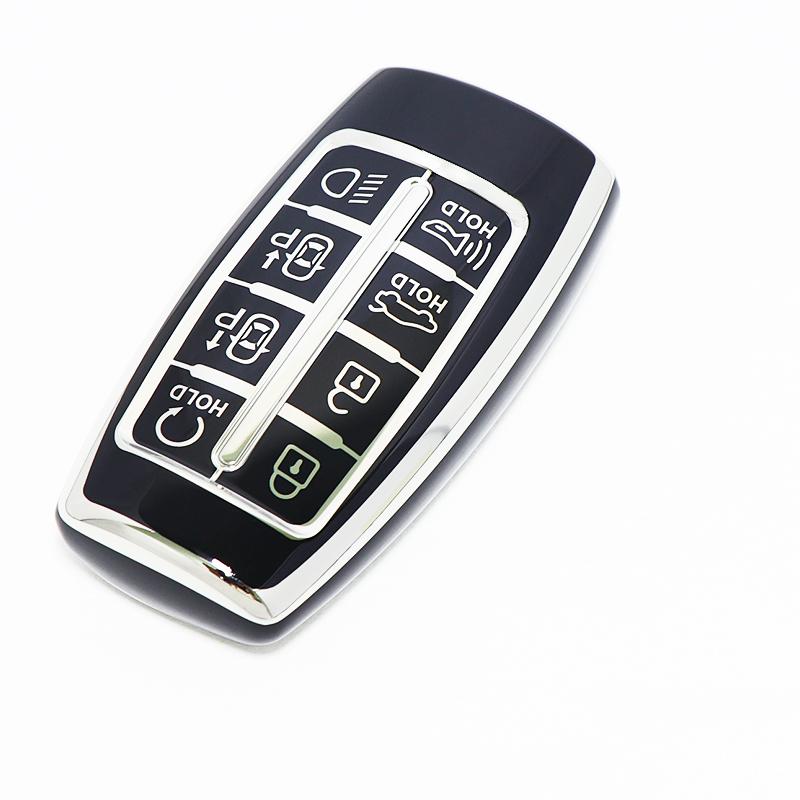 Auto Keyless Soft Tpu Car Key Case For Hyundai Gv80 Gv90 G70 G80 G90 Gv70 For Genesis Shell Fob Cover Keychain Accessories