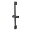 Shower Slide Bar Round Metal Handheld Shower Sliding Bar with   Shower Head Holder for Bathroom 40cm
