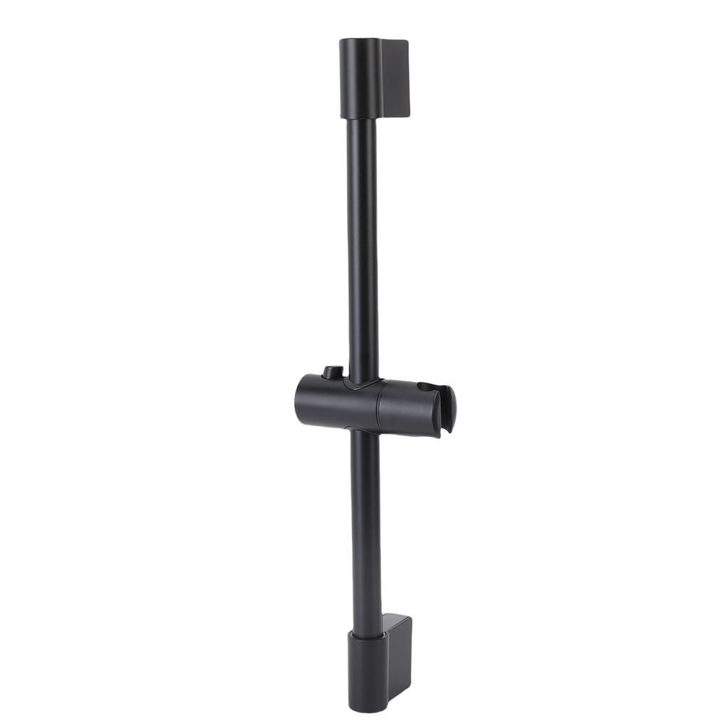 Shower Slide Bar Round Metal Handheld Shower Sliding Bar with   Shower Head Holder for Bathroom 40cm