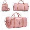 Travel Workout Fitness Sports Gym Bag Luggage With Wet Pocket Shoes Compartment Travel Yoga Sports Gym Duffel Bag For Men Women
