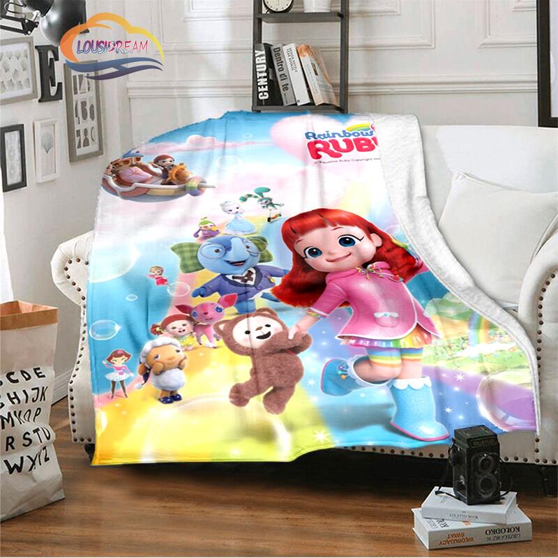 3D-Zeichentrickserie Rainbow Ruby Kinderdecke Lulu und Bär niedlich Intelligenz Abenteuer Animation