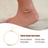 Anklet Stylish Adjustable Universal Wear-resistant Ankle Bracelets Simple Style Accessories Beach Gifts Foot Chains for Women