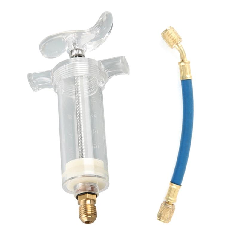 Steering Pump Fuel Injection Auto Air Conditioner Adapter Car Oil 1/4" 1OZ Hand Turn Great for Home Office Ac Car