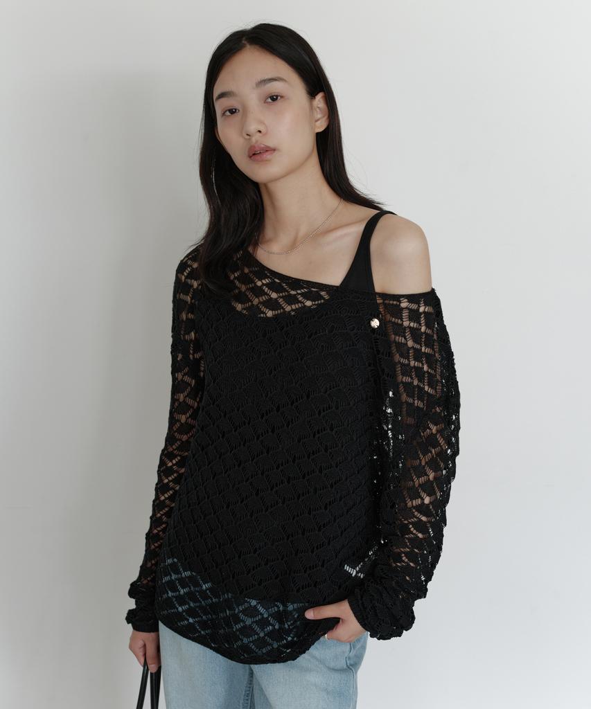 Yulago Skashi Loose Boatneck Knit