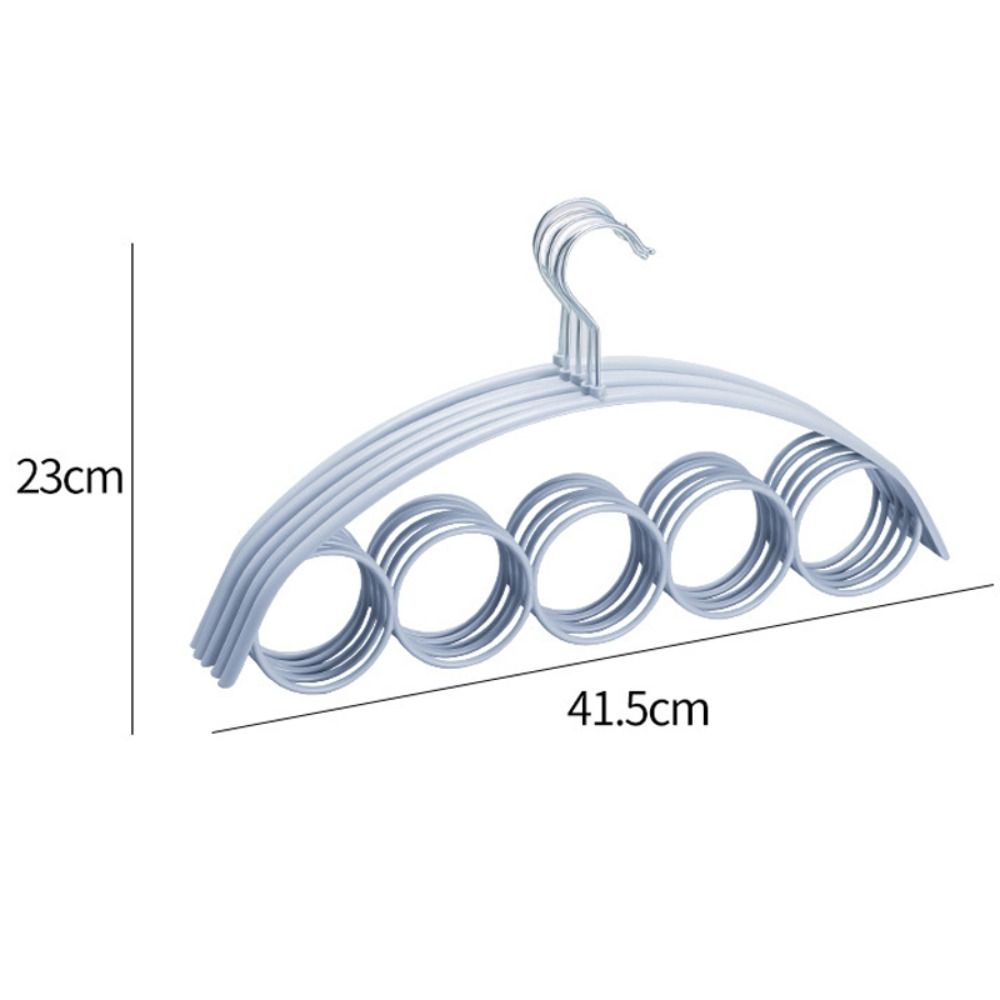 Rack Belt Rack Hanger Shawl Ties Hanger Organizer Holder Hook Ring Rope Slots Holder Storage Hanger