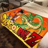 1PC DRAGON BALL  Print Flannel Blanket, High Quality All Seasons, Home Decor, Warmth and Comfort, Perfect for Christmas Gifts
