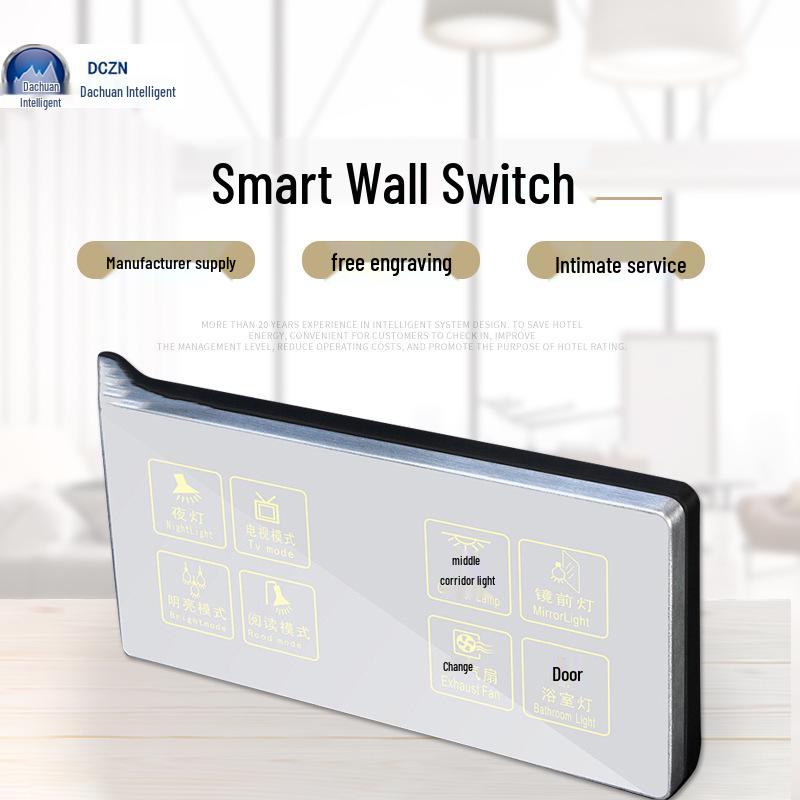 Dachuan Smart Hotel Touch Wall Switch Panel No