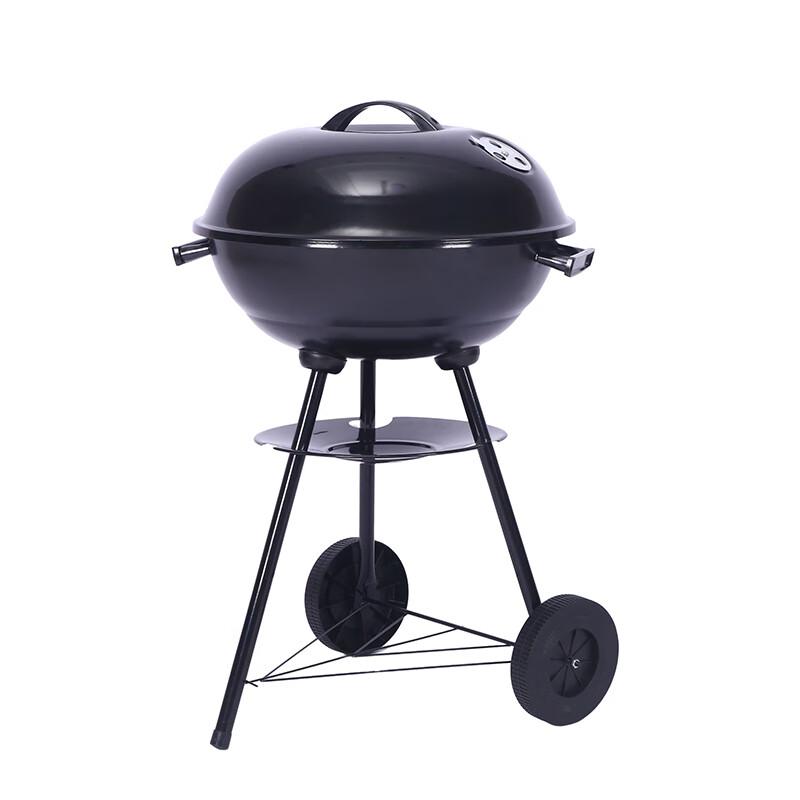 Outdoor Folding Apple Charcoal BBQ Grill Compact