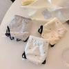 Female Summer New Style Sexy Lace Edge Sweet Old Style Small Wave Point Briefs