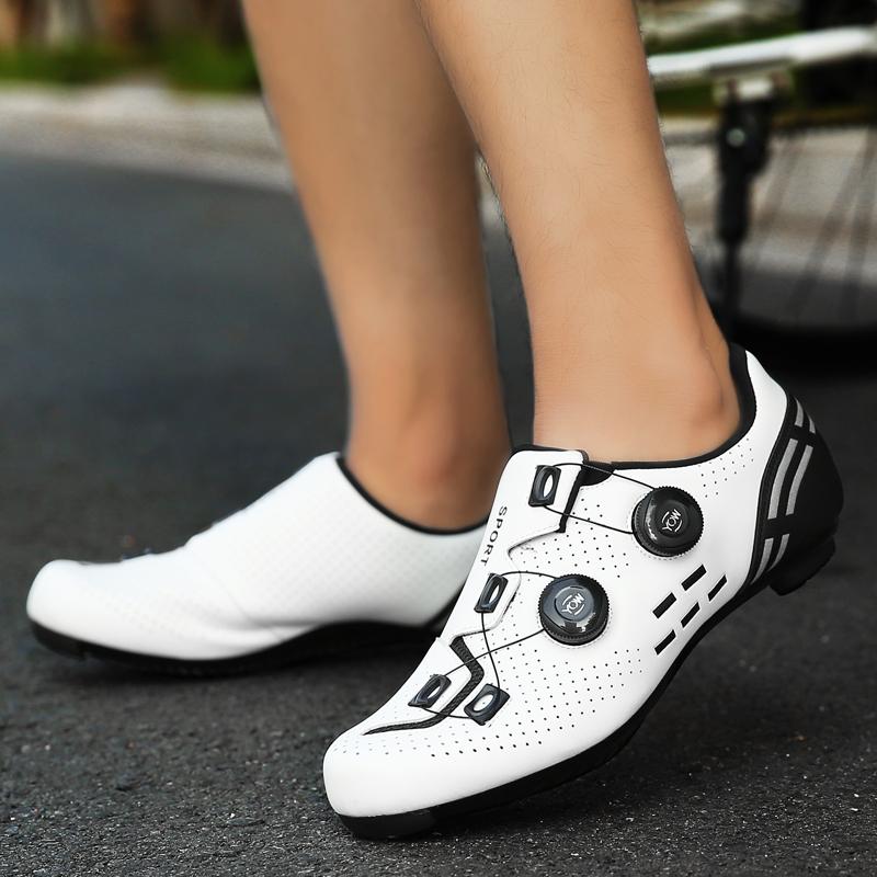 Professional Men Speed Cycling Sneaker Road Bike Shoes Cleats Non-slip MTB Shoes Racing Outdoor Women Mountain Bicycle Footwear